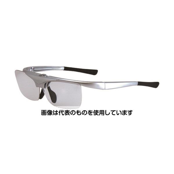 【アズワン AS ONE】実験室設備 工具類 工具、道具 ●作業中、片手でレンズをワンタッチで上げ下げでき、メガネの掛け外しが不要です。 ●スポーツタイプのフレームで掛け心地良好です。 ●鼻パッド、テンプル先が調節可能で個人に合わせたフィッティング調節が可能です。 ●作業時の手元の拡大に。 商品の仕様 ●倍率(倍)：1.5 ●色：シルバー ●フレーム色：シルバー ●幅×テンプルの長さ×レンズ幅(mm)：140×142×33 ●度数(度)：+1.5 ●フレームタイプ ●材質／仕上：フレーム／ポリカーボネート ●レンズ／ポリカーボネート ●原産国：台湾 ●コード番号：126-9134 【※ご注意ください】商品は代表の画像を使用しています。