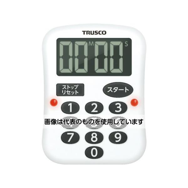 【アズワン AS ONE】実験室設備 工具類 工具、道具 ●握りやすさやボタンの押しやすさを重視した形状です。 ●タイムアップ時にはLEDが点滅し、お知らせします ●タイムアップ時に電子音でお知らせしますが、音を出なくすることも可能です。 ●文字盤は見やすい反転液晶バックライトです。 ●操作ボタンも見やすい黒ベースに白文字を採用しています。 ●作業工程の時間管理に。 商品の仕様 ●最大計時：99時間59分 ●最小計時(秒)：1 ●最小計時(分)：1 ●幅(mm)：72 ●奥行(mm)：25 ●高さ(mm)：96 ●色：ホワイト ●縦(mm)：96 ●横(mm)：71 ●厚さ(mm)：24 ●電源(V)：単4乾電池×2本(別売) ●電源：単4乾電池×2本(別売) ●アラーム機能：点灯、電子音 ●背面スタンド付 ●操作ボタンロック機能付 ●原産国：中国 ●コード番号：207-3934 【※ご注意ください】商品は代表の画像を使用しています。
