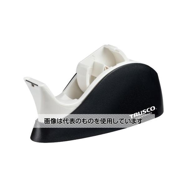 【アズワン AS ONE】実験室設備 工具類 工具、道具 ●吸盤で卓上に固定するため、通常品より軽く、工場、オフィスや店舗、家庭に適しています。 ●ステンレスブレードで良い切れ味です。 ●テープ幅25mmまで、巻芯径25mmまたは76mmのテープに対応します。 ●小巻(内側コア)に1インチテープ、大巻(外側コア)に3インチテープを同時取付可能です。 ●1インチテープを使用する際は3インチーテープを取り外してご使用ください。 ●3インチテープを使用する際は、1インチテープを取り外すことなくそのままご使用いただけます。 商品の仕様 ●最大テープ幅(mm)：25 ●最大テープ外径(mm)：56/105 ●色：白黒 ●小巻：1インチ(25mm)紙管用 ●大巻：3インチ(76mm)紙管用 ●最大テープ外径：1インチ56mm 3インチ105mm ●本体寸法(幅×奥行×高さ)：84×215×107mm ●材質／仕上：本体／ABS樹脂、刃／ステンレス ●注意：テープは別売です。 ●吸盤を外す場合に付属のカードか名刺等固めのカードで底面に差してください。 ●原産国：台湾 ●コード番号：207-3128 ●JANコード：4989999605433 【※ご注意ください】商品は代表の画像を使用しています。