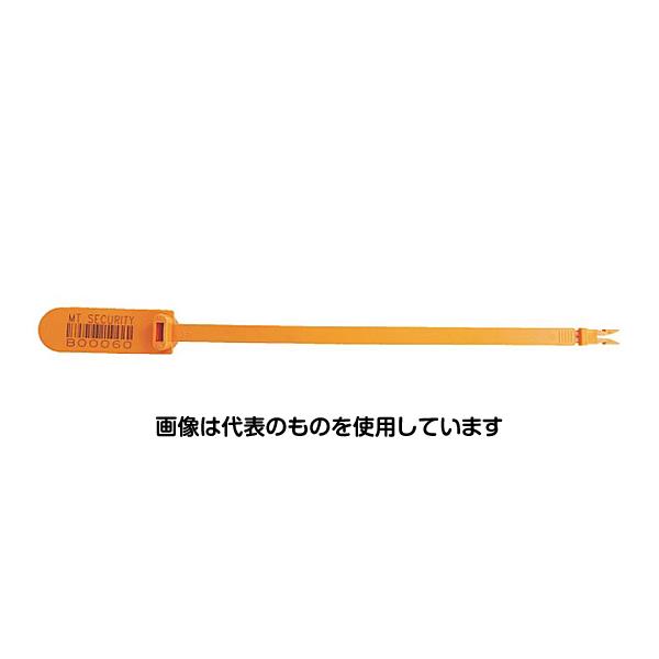 MTセキュリティジャパン 封印具セキュリティタイ(フリートロックPP) 100本入 MT-FL-OR 入数：1袋(100本入)