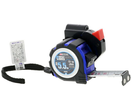 高儀 コンパクトコンベックス4色アソート ホルダー付き 25mm×5.5m 入数：1個 3