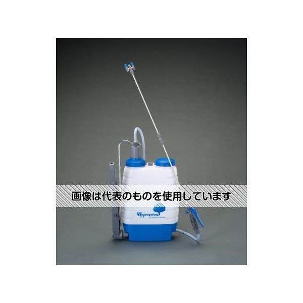 【アズワン AS ONE】実験室設備 工具類 工具、道具 ●超軽量でフル装備をもった高機能の背負式噴霧器です。 ●加圧レバーを左右に切り替えることができ、左利きの方にも扱いやすいように設計されています。 商品の仕様 ●容量(L)：12 ●サイズ(mm)：350×130×530(H) ●重量(kg)：3.28 ●ホース長：約1300mm ●ノズル長：930mm ●材質：本体・ノズル／ポリプロピレン 容器／ポリエチレン 耐圧ホース／軟質ビニール樹脂 ノズルパイプ／グラスファイバー 除草剤ノズル／真鍮製クロームメッキ ●二頭口 ●除草剤専用ノズル付 ●加圧式スプレー 【※ご注意ください】商品は代表の画像を使用しています。
