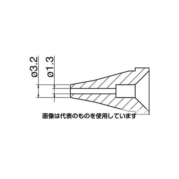 Thermometers - アズワン(AS ONE) φ1.3/φ3.2mm 交換ノズル(EA323MA-2用) EA323MA-33 入数：1本