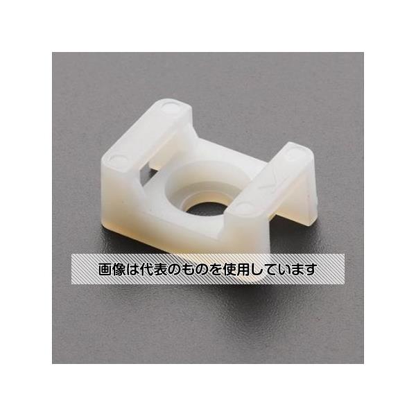 Thermometers - アズワン(AS ONE) 23x16x9.8mm 結束バンド用ベース(100個) EA475AY-13 入数：1袋(100個入)