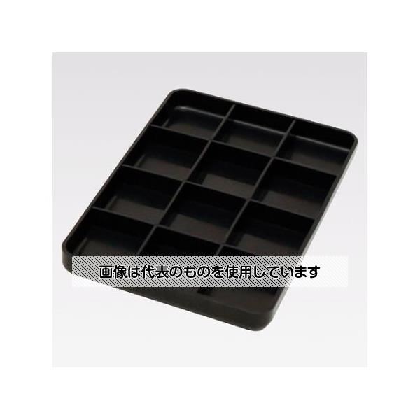 【アズワン AS ONE】実験室設備 工具類 工具、道具 ●静電気に弱い電子部品やチップ、その他危険物を安全に保管します。 商品の仕様 ●容量：470ml ●外寸サイズ(mm)：231×150×21 ●材質：導電性ポリプロピレン樹脂、導電性ポリエチレン ●表面固有抵抗値：10 3〜4Ω(1部10 3〜6Ω) ●仕切数：3 ●入数：1個 【※ご注意ください】商品は代表の画像を使用しています。