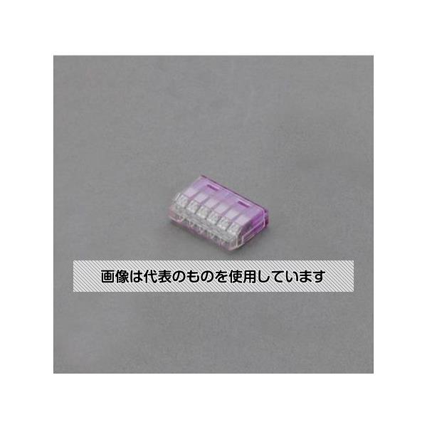 アズワン(AS ONE) 6極 差込形電線コネクター(2個) EA538PD-16 入数：1パック(2個入)