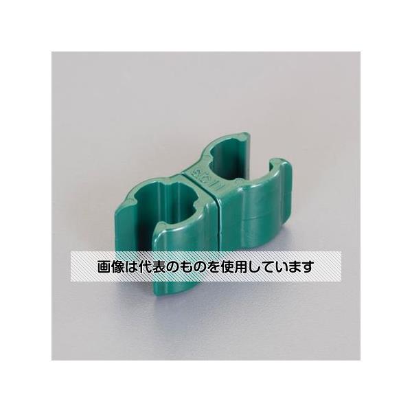 【アズワン AS ONE】実験室設備 工具類 工具、道具 ●支柱の仕立て作業が省力化できる。 ●簡単に組み合わせて、支柱同士の組み立て仕立てができる。 ●自由な角度に調整可能。 商品の仕様 ●材質：POM ●色：ダークグリーン ●入数：5個 ●適用：φ8×φ11mm ●適合品番：EA628ZZ-31〜-35 【※ご注意ください】商品は代表の画像を使用しています。