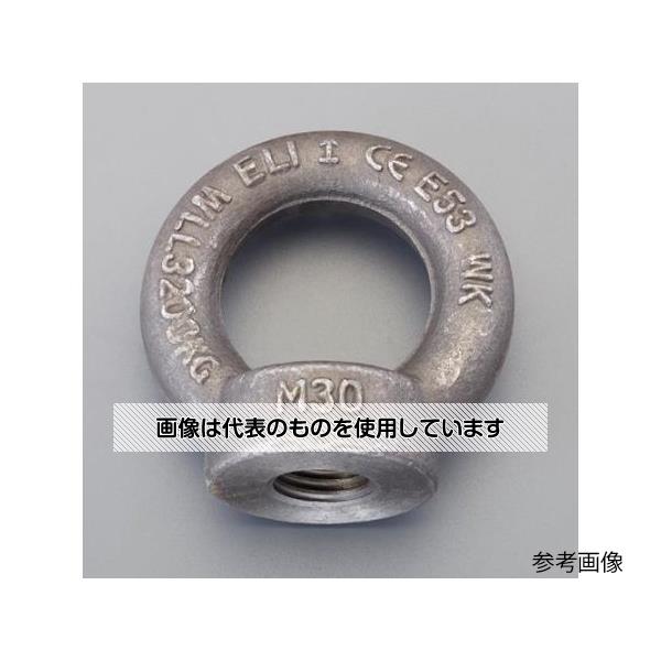 【アズワン AS ONE】実験室設備 工具類 工具、道具 商品の仕様 ●使用荷重：1.2t ●内径(mm)：40 ●線径(mm)：16 ●ねじ径：M20 ●材質：鍛造炭素鋼 ●DIN582 【※ご注意ください】商品は代表の画像を使用しています。