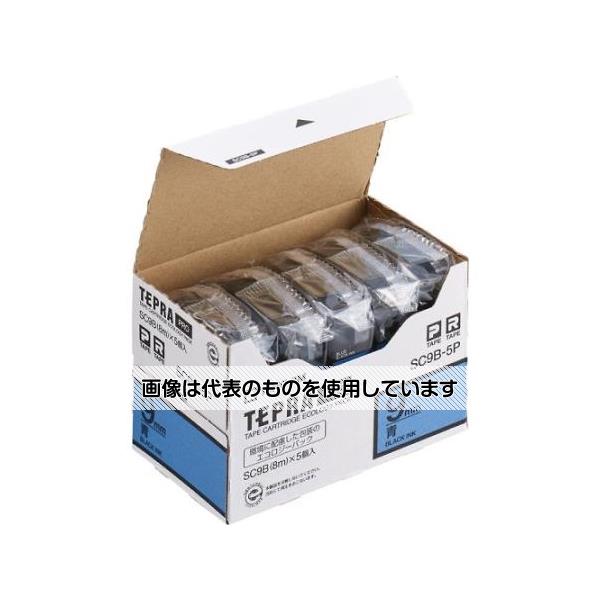 Thermometers - アズワン(AS ONE) 9mm テープカセット(青/5個) EA761DK-93B 入数：1箱(5個入)