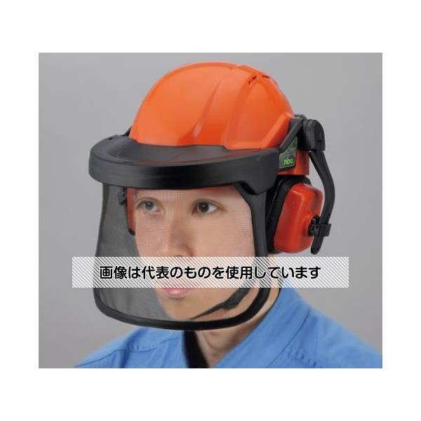 アズワン(AS ONE) 防災面(ヘルメット・イヤーマフ付) EA768HM-1A 入数:1個