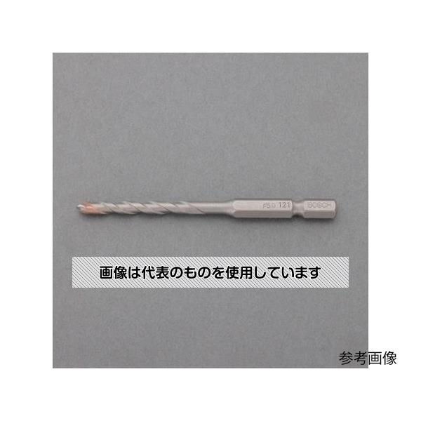 【アズワン AS ONE】実験室設備 工具類 工具、道具 ●適合機種／コードレスインパクトドライバー、電気ドリル、振動ドリル※機種ごとの使用可能サイズは、各メーカーの指定に従ってください。※硬質材料への穴あけ時には、1000回転/分以下で使用いただくことをお奨めします。 商品の仕様 ●刃先径(mm)：3.8 ●全長(mm)：90 ●有効長(mm)：45 ●溝長：13mm ●六角シャンク：6.35mm(1/4") ●高密度超硬チップ ●位置決めしやすい鋭利な先端部 ●7面研磨された先端チップにより高い耐久性と早い穴あけを実現 ●用途：磁器、陶器タイル、瓦、石膏ボード、ALC 【※ご注意ください】商品は代表の画像を使用しています。