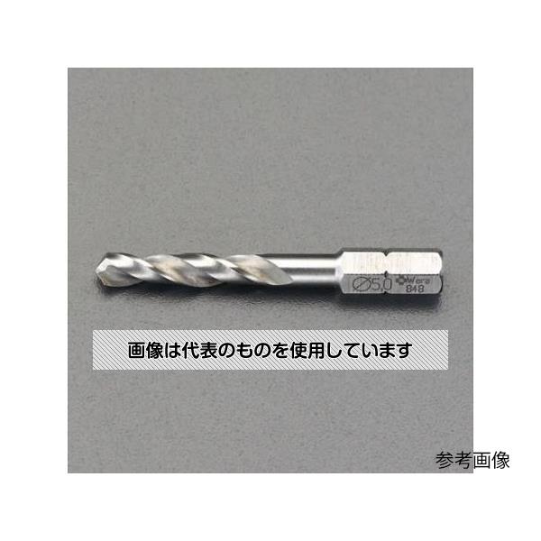 アズワン(AS ONE) 3.1x 40mm ドリルビット(六角軸/HSS) EA824BW-3.1 入数：1個