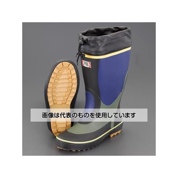 Thermometers - アズワン(AS ONE) 24.0cm 長靴(天然ゴム・ネイビー) EA910LL-24A 入数：1足