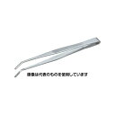 トラスコ中山 ステンレス製ピンセット 150mm 曲ギザ付 TSP-24 入数:1本