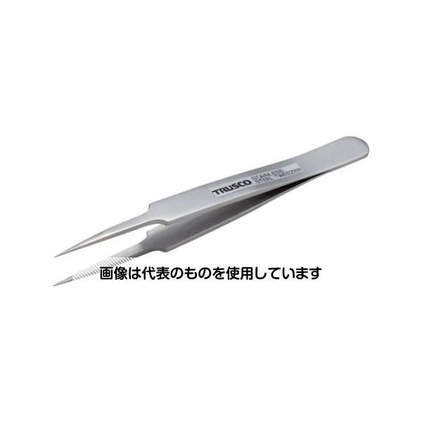 トラスコ中山 高精度ステンレス製ピンセット 115mm 極細鋭型 TSP-74 入数：1本