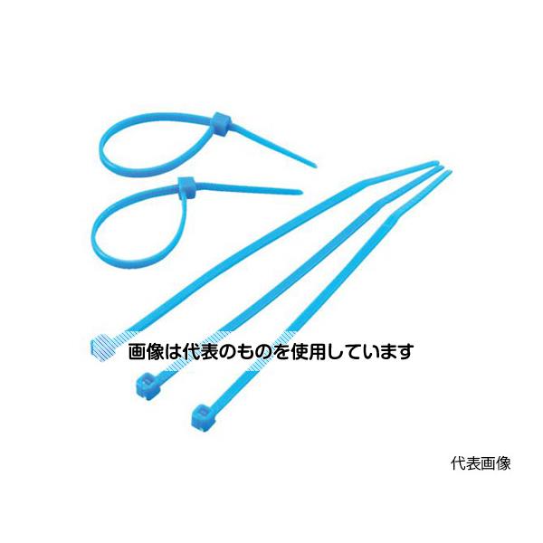【アズワン AS ONE】実験室設備 工具類 工具、道具 ●主に屋内での結束に適した汎用性の高いカラータイプです。 ●電線の被覆色に合わせた色を使用することで束線を目立たなくきれいに束ねることができます。 ●ケーブルの種類によって色分けして結束するとひと目で識別できて便利です。 ●電線ケーブルの固定や結束に。 ●屋内使用。 商品の仕様 ●色：青 ●幅(mm)：8 ●長さ(mm)：450 ●厚さ(mm)：1.92 ●最大結束径(mm)：128 ●引張強度(N)：784 ●一度締めると、切断しない限り外すことはできません。 ●屋内用 ●使用温度範囲：-40〜80℃ ●UL規格品 ●UL難燃性(94V-2) ●材質／仕上：ナイロン66 ●注意：屋内で使用してください。 ●ナイロン製品は乾燥し、含水量が低下すると折れやすくなりますので、開封後はお早めにご使用ください。 ●開封後、保管する場合は袋を密閉してください。 ●厳寒期はナイロン製品が固まりやすくなりますので、室温に戻してからご使用ください。 ●原産国：台湾 ●コード番号：384-2100 【※ご注意ください】商品は代表の画像を使用しています。