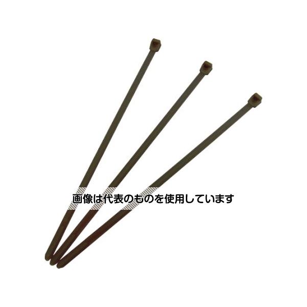【アズワン AS ONE】実験室設備 工具類 工具、道具 ●高温および薬品を使用する環境での使用に適しています。 ●ハロゲンフリーで、UL94U-0の難燃性を保持しており、燃焼時の煙とガスを抑えることができます。 ●260℃までの環境で優れたループ引張り強度を発揮できる安定した材質です。 ●あらゆる化学薬品(一部を除く)に対して優れた耐性があると同時に、長期にわたって高い耐放射線性を保持します。 ●クリーンルームなどでのワイヤー、ケーブルの結束に。 商品の仕様 ●色：ブラウン ●幅(mm)：4.8 ●長さ(mm)：188 ●厚さ(mm)：1.4 ●最大結束径(mm)：48 ●引張強度(N)：667 ●最小結束径(mm)：3.3 ●屋内用 ●使用温度範囲：-60〜260℃ ●UL94V-0 ●酸素指数：24-35 ●耐放射線性：10MGy ●吸水性：0.5％ ●材質／仕上：ポリエーテルエーテルケトン ●原産国：コスタリカ ●コード番号：438-3231 【※ご注意ください】商品は代表の画像を使用しています。