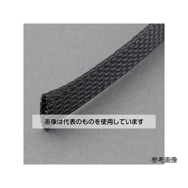 Thermometers - アズワン(AS ONE) 22.0mmx 5m 編組保護チューブ(黒) EA944AL-6 入数：1本／袋