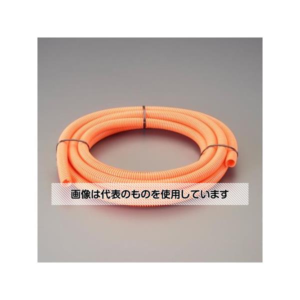 Thermometers - アズワン(AS ONE) 22.0mmx10m コルゲートチューブ(橙) EA944BV-322 入数：1本／袋