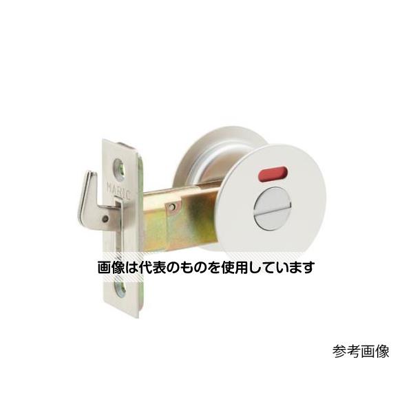 【アズワン AS ONE】実験室設備 工具類 工具、道具 商品の仕様 ●仕様：表示錠 ●取付ドア厚：28〜36mm ●バックセット：38mm ●色：シルバー ●材質：錠／SUS304、亜鉛ダイカスト ストライク／SUS304、鋼板 丸座／アルミ、亜鉛ダイカスト ●前後調節受座付 ●後付大型サムターン付 【※ご注意ください】商品は代表の画像を使用しています。