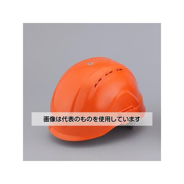 アズワン(AS ONE) ヘルメット(ABS製・オレンジ) EA998AH-12B 入数:1個