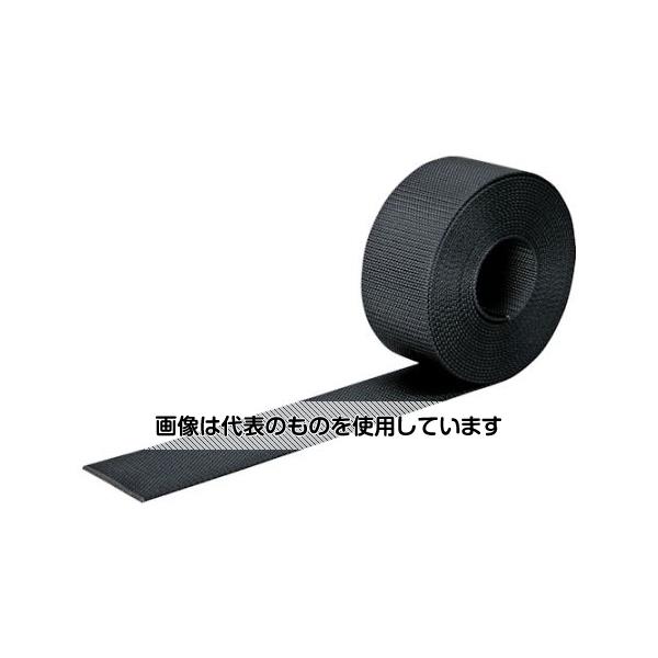 【アズワン AS ONE】実験室設備 工具類 工具、道具 ●一般的な合成繊維で最も強度があるナイロンを使用し、摩擦と衝撃にも強く耐熱性にも優れたベルトです。 ●バッグのベルトなどに。 商品の仕様 ●引張強度(kgf)：370 ●色：黒 ●幅(mm)：50 ●長さ(m)：10 ●厚さ(mm)：2.0 ●カットタイプ ●質量：675g ●原産国：日本 ●コード番号：256-5680 【※ご注意ください】商品は代表の画像を使用しています。