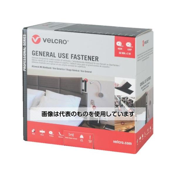 【アズワン AS ONE】実験室設備 工具類 工具、道具 ●アルミニウム、ステンレス、化粧板、ガラスなどに粘着させて固定できます。 ●面ファスナーなので繰り返しの脱着が可能です。 ●フックとループがセットで箱に入っています。 ●お好みのサイズにカットし易いよう箱に目盛りがついています。 ●あらゆるもの固定に。 ●テープ接着面を綺麗に拭いてからご使用下さい。 商品の仕様 ●色：黒 ●幅(mm)：50 ●長さ(m)：5 ●厚さ(mm)：3.6 ●引張せん断強度(N/cm2)：9.5 ●使用温度範囲(℃)：-15〜90 ●最大使用荷重(kg/10cm)：8 ●粘着のりつきタイプ ●剥離強度：1.75N/cm ●材質／仕上：ポリアミド、粘着剤／ゴム系 ●テープ接着面を綺麗に拭いてからご使用下さい。 ●原産国：スペイン ●コード番号：250-3677 【※ご注意ください】商品は代表の画像を使用しています。
