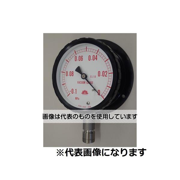 旭計器 密閉形真空計 B形 圧力範囲(MPA)：-0.1～0 315-B750X-0.1MPA 入数：1個