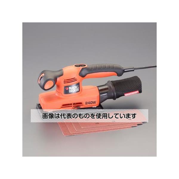 【アズワン AS ONE】実験室設備 工具類 工具、道具 ●二重絶縁、集じん機能付 ●高速オービタル(楕円運動)機構で、効率的にスピーディにサンディング。 ●240Wのハイパワーで広い研磨面にも対応。 ●「ダイヤル式6段階変速」や低重心の新設計が、ムラなく自在な研磨作業を可能にします。 ●クリップタイプとワンタッチ着脱式をどちらも選べるスマートフィット採用で、ペーパー交換も簡単、市販のサンドペーパーも使用できます。 商品の仕様 ●型番：KA320E-JP ●ペーパーサイズ：93×230mm ●ベースプレートサイズ：90×187mm ●電源：AC100V・240W ●回転数：7,000〜15,000rpm ●本体サイズ：90×260×135(H)mm ●重量：1.3kg ●コード長：3m ●軌道：2mm ●付属品：集じんダストバッグ、サンドペーパー(#80／#120)×各2枚、ペーパーパンチ ●ペーパー種類：市販 ●ペーパー取り付け：クランプ式／マジックテープ ●スイッチタイプ：ダイヤル変換 【※ご注意ください】商品は代表の画像を使用しています。