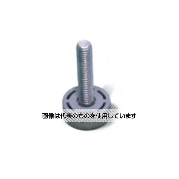 【アズワン AS ONE】実験室設備 工具類 工具、道具 ●色が移りにくいソフトアジャスター ●滑りにくく、玄関・フローリングにも使用できます。 商品の仕様 ●ベース径(mm)：25 ●ねじサイズ(mm)：M8×23 ●耐荷重(kg)：100 ●材質：底部：非移行性エラストマーボルト：鉄 ●ベース高さ：10 【※ご注意ください】商品は代表の画像を使用しています。