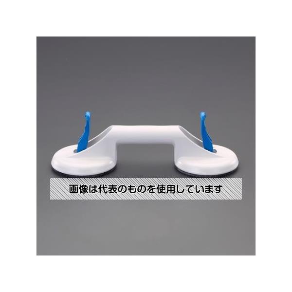 【アズワン AS ONE】実験室設備 工具類 工具、道具 ●装飾したガラスの面、或はわずかに湾曲した表面に使用できます。 ●少々の凹凸にも吸着します。 ●サクションリフターは手工具です。絶対に機械では使用しないで下さい。 ●吸着能力を超える使用は絶対にしないで下さい。 ●使用前に必ず点検し、吸着盤にキズや油等が付いていないか調べて下さい。 商品の仕様 ●本体材質：硬質プラスチック ●パッド材質：特殊ゴム ●吸着能力：50kg ●全長：343.2mm ●パッドサイズ：φ120mm ●重量：650g ●吸着面：凹凸 【※ご注意ください】商品は代表の画像を使用しています。