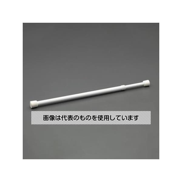 【アズワン AS ONE】実験室設備 工具類 工具、道具 ●付属の補強プレートを両面テープで取付けて使用することで高い耐荷重を実現します。※補強プレートを使用しない場合、耐荷重は表示の半分程度です。 ●カーテンやシートを吊って間仕切りに。Sカンとの併用で多目的に使用できます。 商品の仕様 ●サイズ(mm)：700〜1200 ●耐荷重(kg)：4〜6 ●材質：ポール／硬質塩化ビニル樹脂被覆鋼管、キャップ／エラストマー樹脂 ●ポール径：10・13mm ●付属品：補強プレート(φ25×5mm) 【※ご注意ください】商品は代表の画像を使用しています。