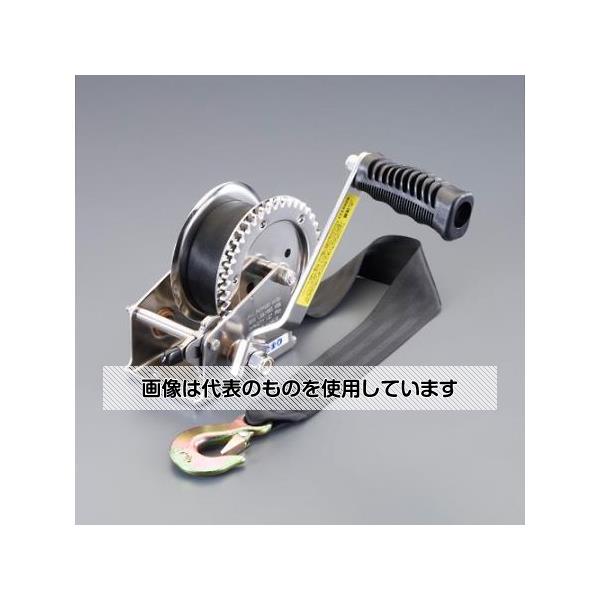 【アズワン AS ONE】実験室設備 工具類 工具、道具 商品の仕様 ●引張能力：545kg ●最大巻取長さ：5mm×20m ●ギア比：4.1／1 ●重量(kg)：2.5 ●ドラム幅：51mm ●使用荷重：500kg ●幅：50mm ●長さ：7.5m ●ストラップ材質：ナイロン ●フック開口幅：18mm ●横引き用 ●つめかけブレーキ式(フリーホイール) 【※ご注意ください】商品は代表の画像を使用しています。
