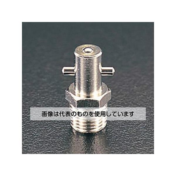 【アズワン AS ONE】実験室設備 工具類 工具、道具 ●入数：10個 商品の仕様 ●材質：真鍮(ニッケルメッキ) ●全長：27mm ●ねじサイズ：G1／4" ●六角対辺：14mm 【※ご注意ください】商品は代表の画像を使用しています。