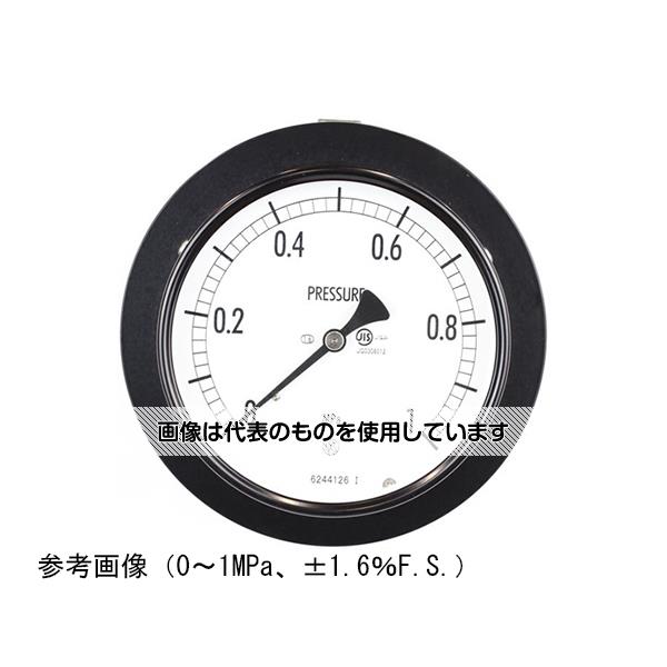 長野計器 普通形圧力計(Φ100) 埋込形D枠(取付金具) -0.1～2MPa AE15-131 入数：1個