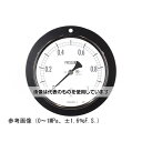 長野計器 普通形圧力計(Φ100) 埋込形D枠(取付穴) 0.1MPa AE15-281 入数:1個(4)