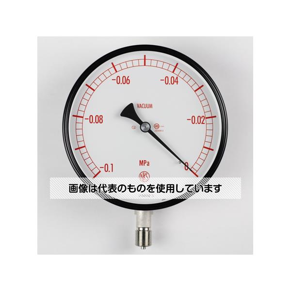 【アズワン AS ONE】実験室設備 工具類 工具、道具 ●ブルドン管の弾性変形(動き)を指針に伝える構造の圧力計で、構造が簡単なためお取扱いが容易です。また広い圧力範囲の測定が行え、幅広い分野で使用されています 商品の仕様 ●大きさ(mm)：Φ150 ●形状(取付)：立形A枠 ●接続：G3/8B ●材質：SUS ●性能：ナシ ●圧力レンジ：MPa_-0.1〜0 ●精度：±1.6％F.S. ●処理：ナシ ●区分：JIS 【※ご注意ください】商品は代表の画像を使用しています。