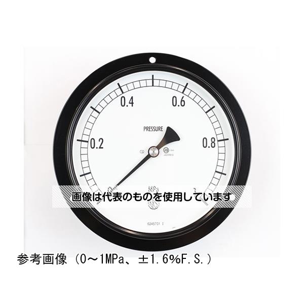 【アズワン AS ONE】実験室設備 工具類 工具、道具 ●ブルドン管の弾性変形(動き)を指針に伝える構造の圧力計で、構造が簡単なためお取扱いが容易です。また広い圧力範囲の測定が行え、幅広い分野で使用されています 商品の仕様 ●大きさ(mm)：Φ150 ●形状(取付)：埋込形D枠(取付穴) ●接続：G3/8B ●材質：黄銅 ●性能：ナシ ●圧力レンジ：MPa_0〜0.4 ●精度：±1.6％F.S. ●処理：ナシ ●区分：JIS 【※ご注意ください】商品は代表の画像を使用しています。