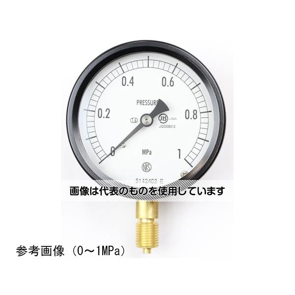 長野計器 密閉型圧力計(75Φ) 立形A枠 0.6MPa BC10-121 入数：1個(4.0)