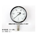 長野計器 密閉型圧力計(100Φ) 立形A枠 4MPa BE10-183 入数:1個(4)