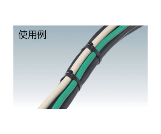 パンドウイットコーポレーション スーパーグリップナイロン結束バンド 耐候性黒(100本入) PLT250B 入数：1袋(100本入)