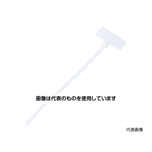 パンドウイットコーポレーション 旗型タイプナイロン結束バンド ナチュラル(100本入) PLF1MB-C 入数：1袋(100本入)