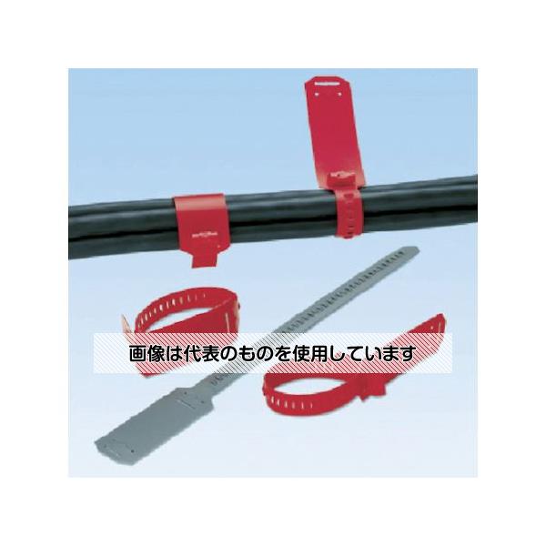 【アズワン AS ONE】実験室設備 工具類 工具、道具 ●巻き付け、旗型のどちらでも取付可能です。 ●地中での使用も可能です。 ●取り外しが可能です。 ●ケーブルの識別。 商品の仕様 ●色：赤 ●幅(mm)：19.1 ●長さ(mm)：387 ●表示プレート寸法縦×横(mm)：66.5×38.1 ●最大結束径(mm)：111 ●厚さ(mm)：0.8 ●最小結束径(mm)：6.4 ●屋内用 ●書込みスペース：38.1×66.5mm ●使用温度範囲：-60〜85℃ ●材質／仕上：ポリエチレン(PE) ●原産国：アメリカ ●コード番号：477-4451 【※ご注意ください】商品は代表の画像を使用しています。
