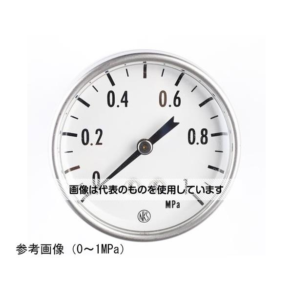 【アズワン AS ONE】実験室設備 工具類 工具、道具 ●小形機器の圧力測定用、あるいは空圧機器の圧力測定用に使用される圧力計であり、機器全体の小形化に役立ちます。グリセリン入圧力計、及び耐食性に優れたSUS製圧力計といったモデルもありますので用途に合わせご選択いただけます。 商品の仕様 ●大きさ(mm)：Φ50 ●形状(取付)：埋込形D枠 ●接続：R1/4 ●材質：黄銅 ●圧力レンジ：MPa_0〜0.1 ●精度：±3.0％F.S. ●処理：ナシ 【※ご注意ください】商品は代表の画像を使用しています。