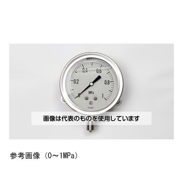 長野計器 グリセリン入圧力計(100Φ) 0.1MPa GV42-233 入数：1個