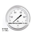 長野計器 グリセリン入圧力計(100Φ) 1MPa GV47-133 入数:1個