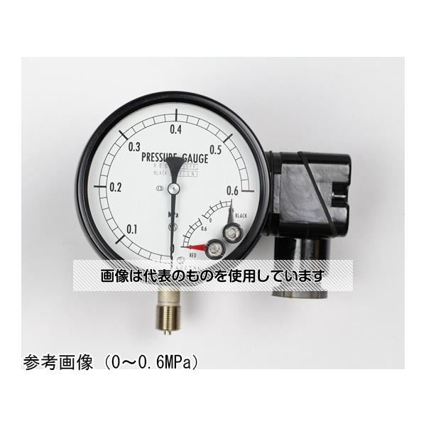 【アズワン AS ONE】実験室設備 工具類 工具、道具 ●本器は指示計に機械的な接点機構を組込んだ接点付圧力計です。 ●あらかじめ設定された圧力において、ON、OFFの電気信号を発するもので、この信号によりブザー、ベル、パイロットランプ等の警報を発生させたり、モータ、ポンプ、コントロールバルブ等プロセスの制御を行うことができます。 商品の仕様 ●大きさ(mm)：Φ100 ●形状(取付)：立形B枠 ●接続：G3/8B ●材質：SUS ●圧力レンジ：MPa_-0.1〜0.1 ●精度：±1.5％F.S. ●接点：HL：上下限2接点 ●処理：ナシ 【※ご注意ください】商品は代表の画像を使用しています。