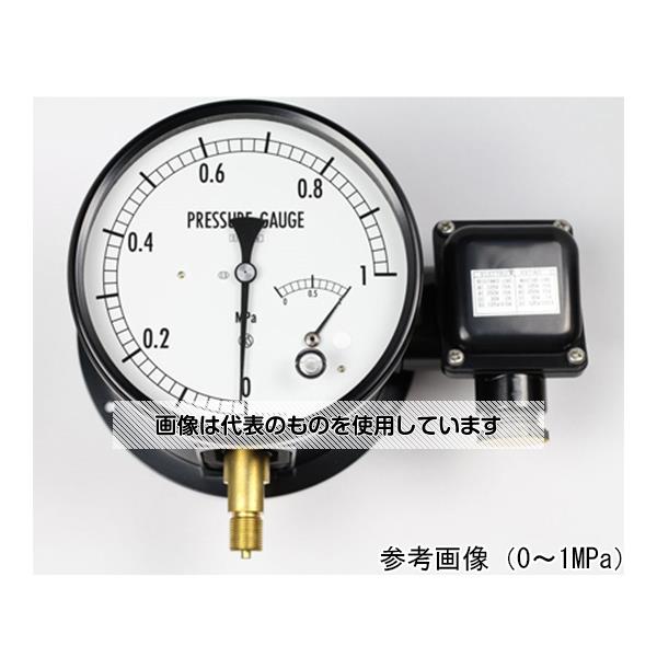 長野計器 マイクロスイッチ接点付圧力計(150Φ) 黄銅 H：上限1接点 1MPa JM21-131 入数：1個