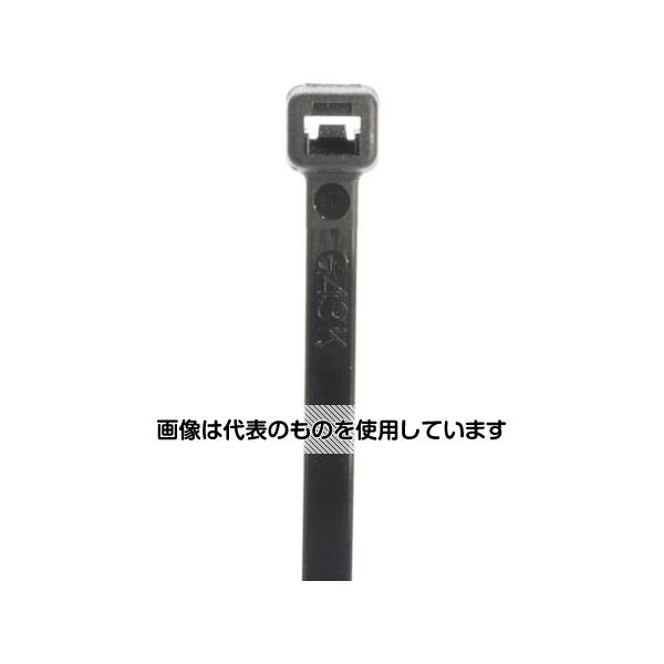 【アズワン AS ONE】実験室設備 工具類 工具、道具 ●建設、メンテナンス、一般用途向け結束バンドです。 ●耐紫外線性があり、屋外での使用に適しています。 ●ワイヤー、ケーブル、ホース等の結束に。 商品の仕様 ●色：黒 ●幅(mm)：4...