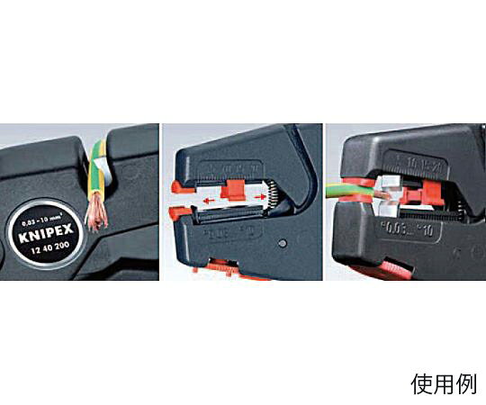 アズワン(AS ONE) 2.5 -16.0mm2 ワイヤーストリッパー EA580KB-14 入数：1個